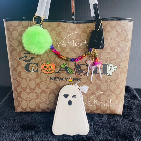 ❤️SOLD❤️Coach Halloween 2022 Tote Set. Limited Edition❤️ - Picture 6 of 16